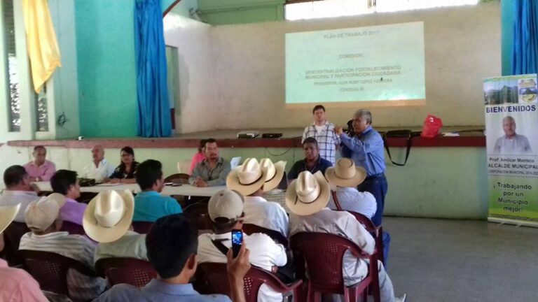 CAPACITACIÓN A COCODES DEL MUNICIPIO DE LA DEMOCRACIA, HUEHUETENANGO