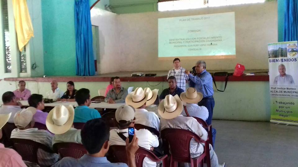 CAPACITACIÓN A COCODES DEL MUNICIPIO DE LA DEMOCRACIA, HUEHUETENANGO