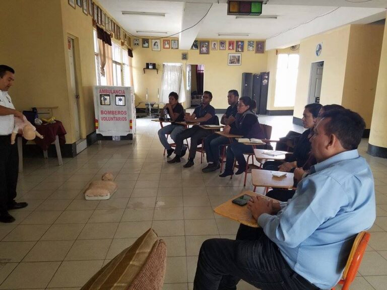 CAPACITACIÓN SOBRE ACCIDENTES LABORALES DIRIGIDO AL PERSONAL DEL COREDUR REGIÓN NOROCCIDENTE