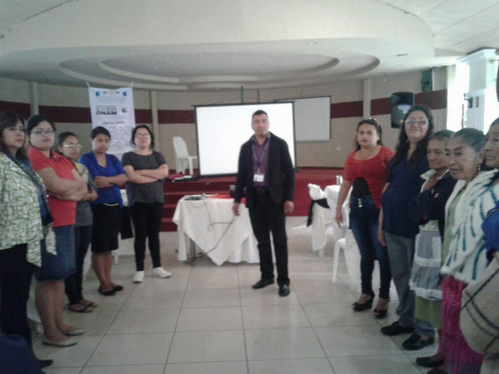 CAPACITACIÓN SOBRE PARTICIPACIÓN CIUDADANA CON ENFOQUE DE GÉNERO