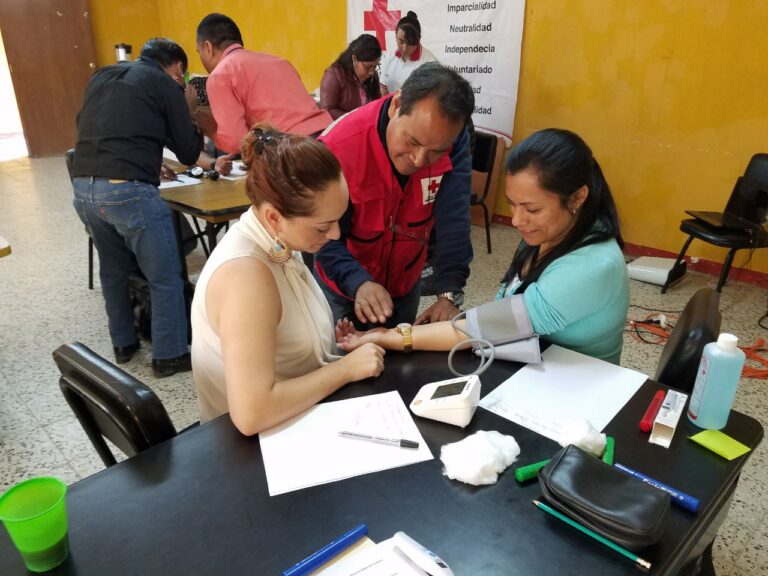 Capacitación al Personal de COREDUR Región Noroccidente sobre Signos Vitales.