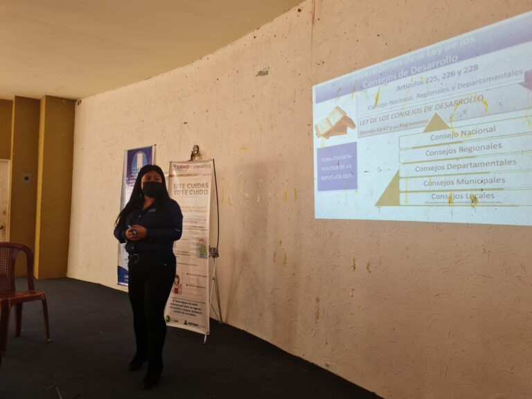 Capacitación Municipio de San Pedro Necta de Huehuetenango