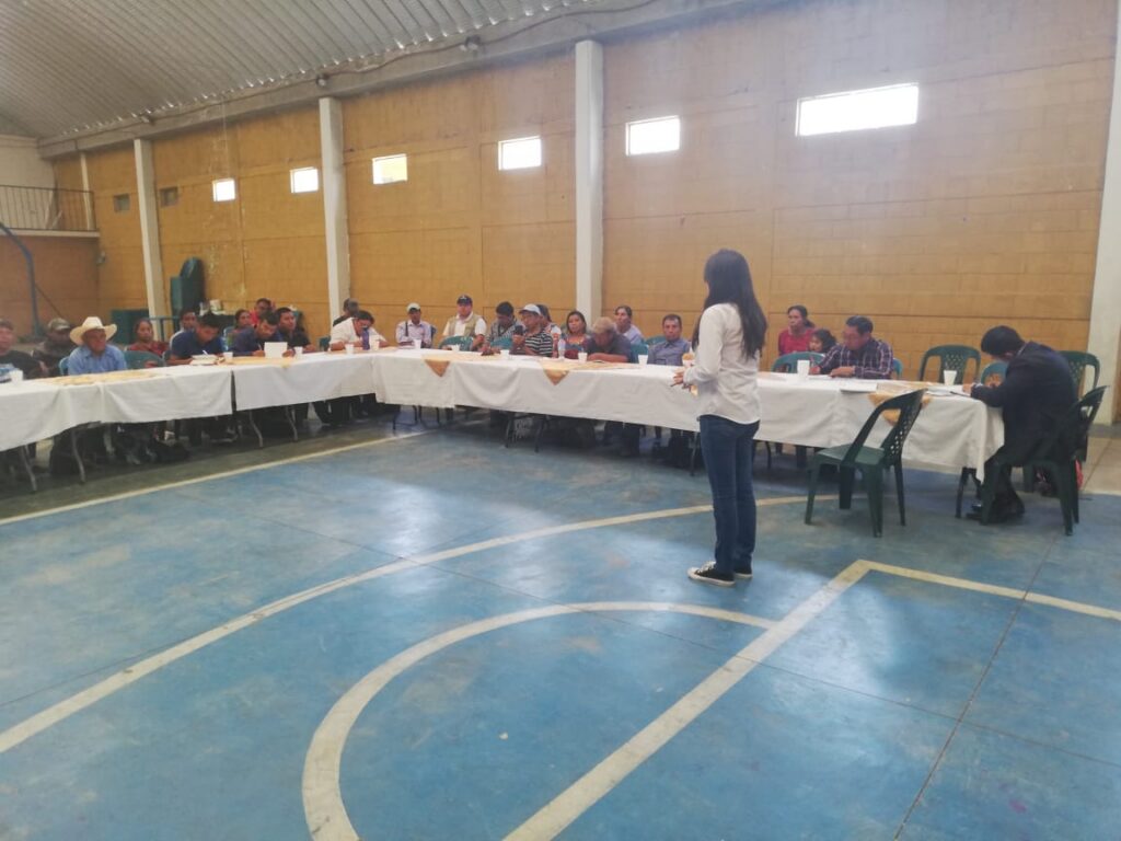 Capacitación a COMUDE del municipio de Chinique