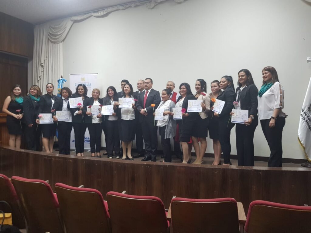 Clausura de primer diplomado de Unida de la Unidad de Género