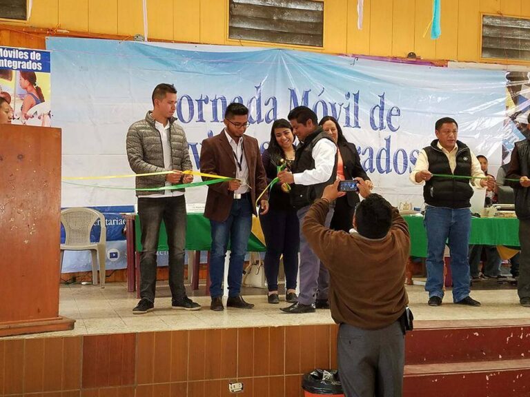 INAUGURACIÓN DE JORNADA MÓVIL DE SERVICIOS INTEGRADOS  EN EL MUNICIPIO DE SANTA EULALIA