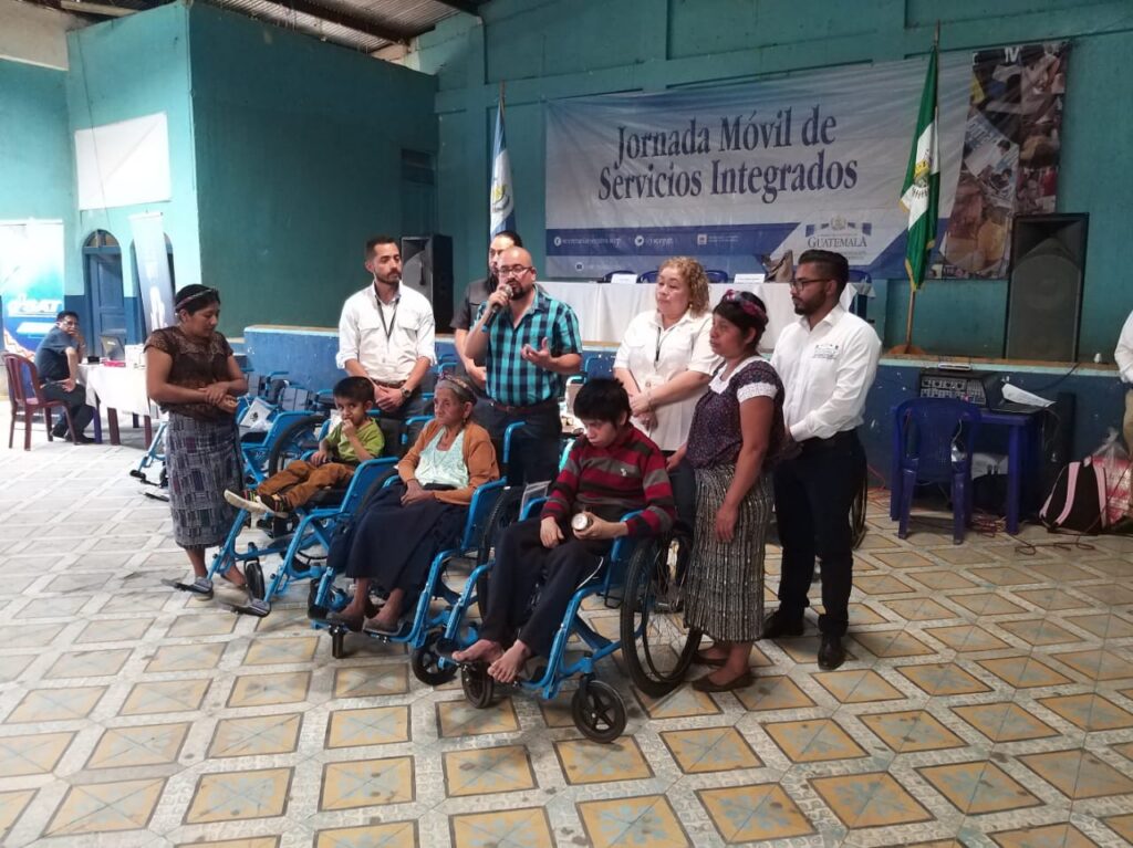 Inauguración de Jornada Móvil de Servicios Integrados en el municipio de Jacaltenango del Departamento de Huehuetenango