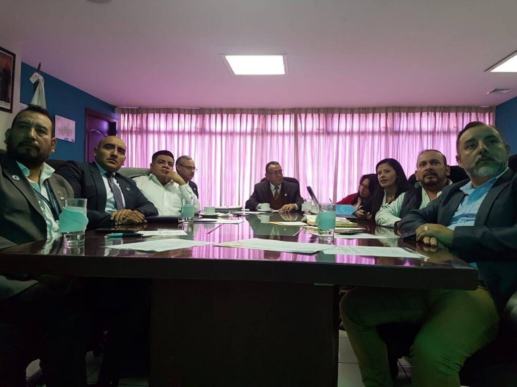 Reunión con coordinadores regionales