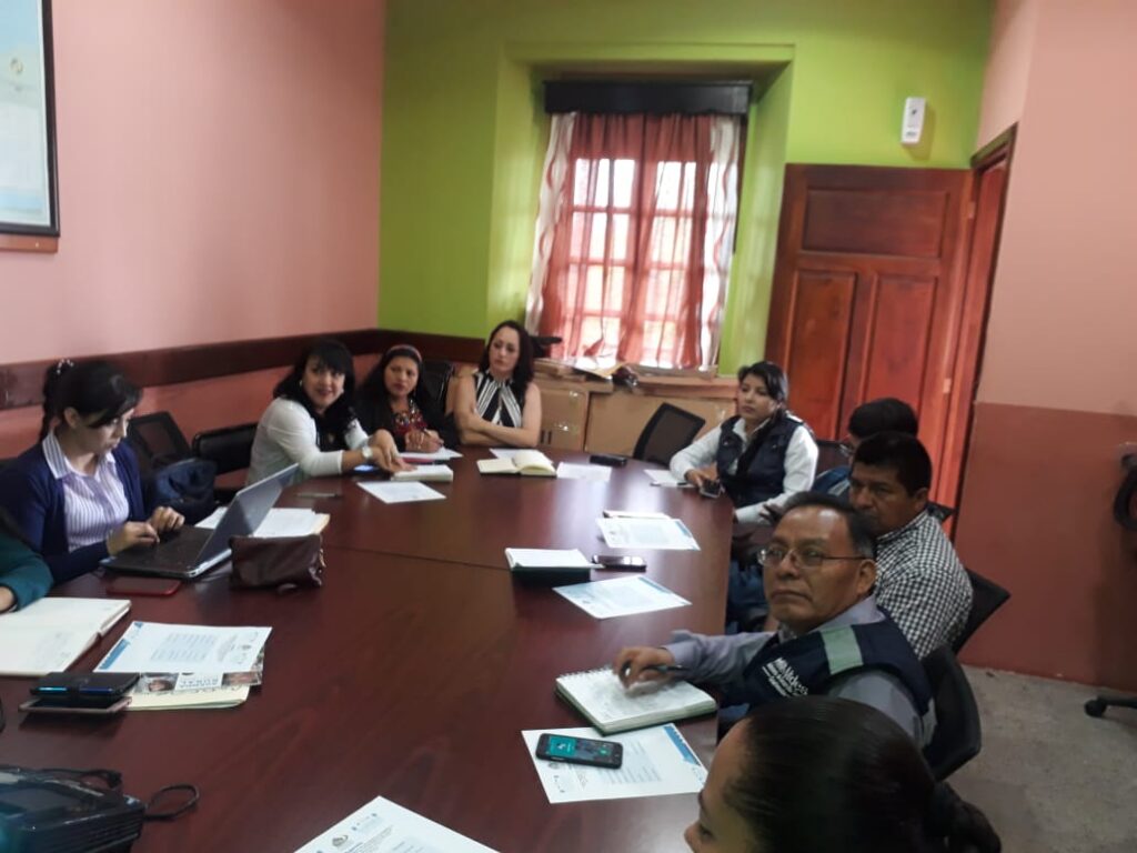 Reunión ordinaria de la Comisión Departamental de Desarrollo Rural Integral del Codede del Departamento de Quiché