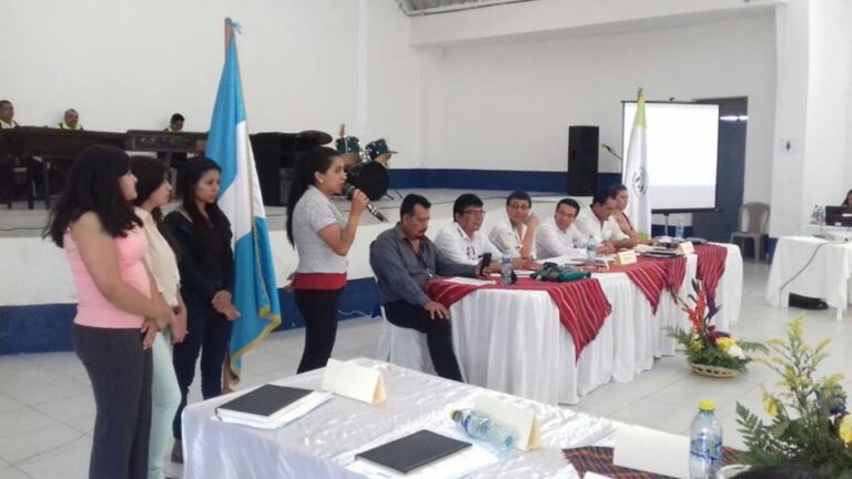 Sesión Ordinaria del CODEDE, del departamento de Quiché.